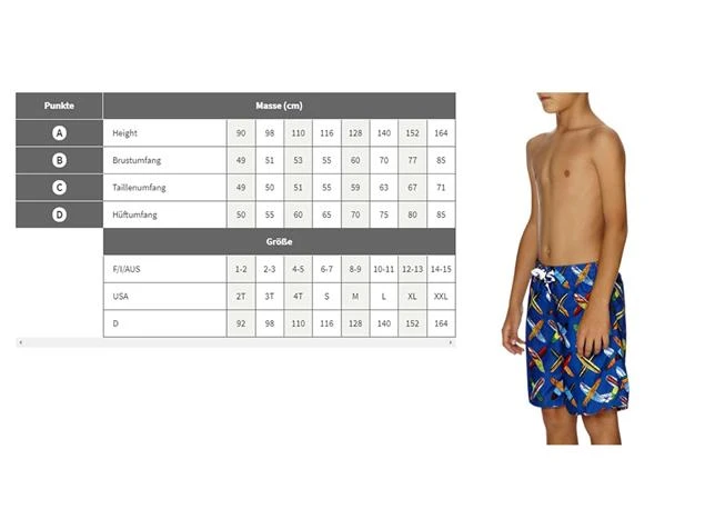 Arena Scratchy Jungen Short Badehose - 116 Black 5 Arena Scratchy Jungen Short Badehose - 116 Black – Bild 3