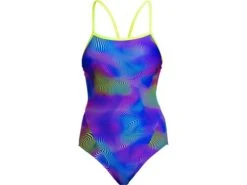 Funkita Screen Time Ladies Badeanzug Single Strap - 40 (14)