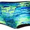 TYR Serenity All Over Trunk Badehose Blue/green - 2 -Schwimmausrüstung Geschäft Serenity20All20Over20Trunk20Badehose blaugrune