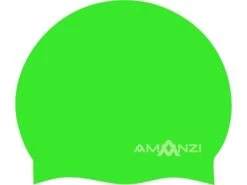 Amanzi Signature Neon Green Silikon Badekappe
