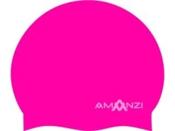 Amanzi Signature Neon Pink Silikon Badekappe