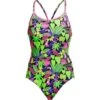Funkita Sloth Slumber Ladies Badeanzug Diamond Back - 34 (8)