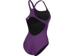 Arena Team Solid Badeanzug New Swim Pro Back - 44 Plum/white -Schwimmausrüstung Geschäft Solid20Badeanzug plmwhiteo 2