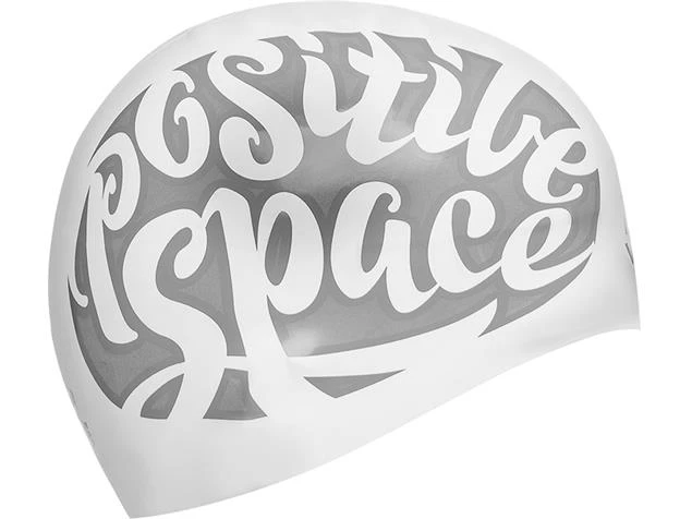 Mad Wave Space Reversible Silikon Badekappe White/silver 5 Mad Wave Space Reversible Silikon Badekappe White/silver – Bild 3