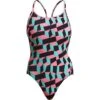 Funkita Step Up Ladies Badeanzug Diamond Back - 34 (8) -Schwimmausrüstung Geschäft Step20Up20Ladies20Badeanzug diamon 1