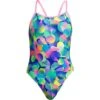 Funkita Supernova Girls Badeanzug Single Strap - 140 (8) -Schwimmausrüstung Geschäft Supernova20Girls20Badeanzug singl 1