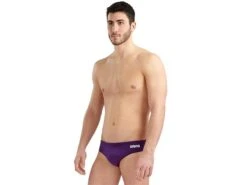Arena Team Solid Brief Badehose - 6 Plum/white 9 Arena Team Solid Brief Badehose - 6 Plum/white -Schwimmausrüstung Geschäft Team20Solid20Brief20Badehose plumawhi 3