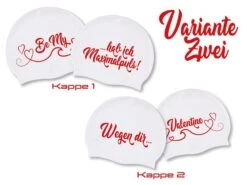 Lane One Be My Valentine Badekappen Set Wegen Dir Hab Ich Maximalpuls!
