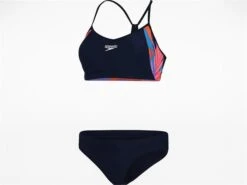 Speedo Volley Thinstrap Schwimmbikini Endurance10 - 42 Blue/red