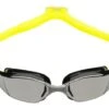 Aquasphere Xceed Mirror Silver Schwimmbrille - Black-yellow/silver