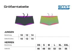 Lane One Boys Badehose Trunk 15 Grey/violet - 14 (176) -Schwimmausrüstung Geschäft laneone GrC39Fentabelle M 2