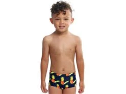 Funky Trunks Toddler Golden Circle Boys Badehose Printed Trunk - 116 (5) -Schwimmausrüstung Geschäft toddler boys golden circle trunk 3