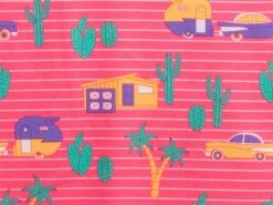 Funkita Eco Pinky Palm Girls Badeanzug Diamond Back - 140 (8) -Schwimmausrüstung Geschäft z pinky palm munster